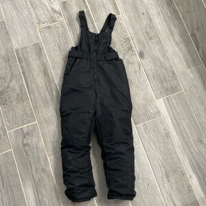 Cat & Jack kids snow bib black 5T